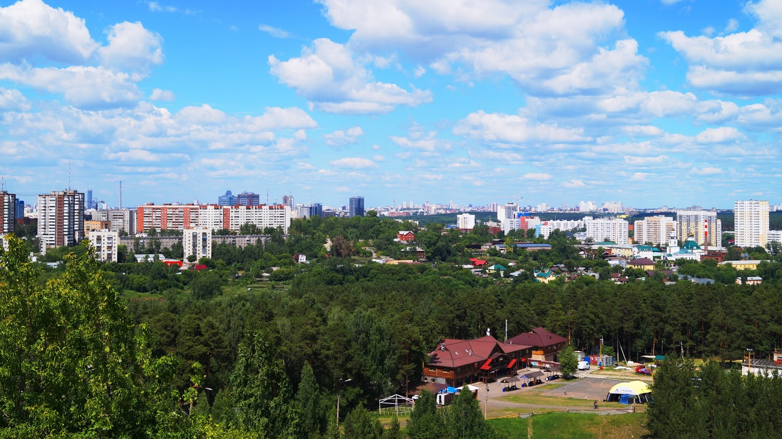Уктусский лесопарк Екатеринбург